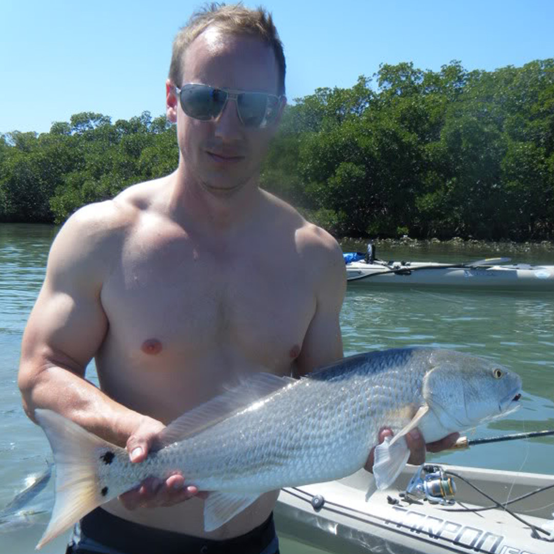 Dave had a great day on the kayak targeting Redfish, and will be back for Tarpon. 