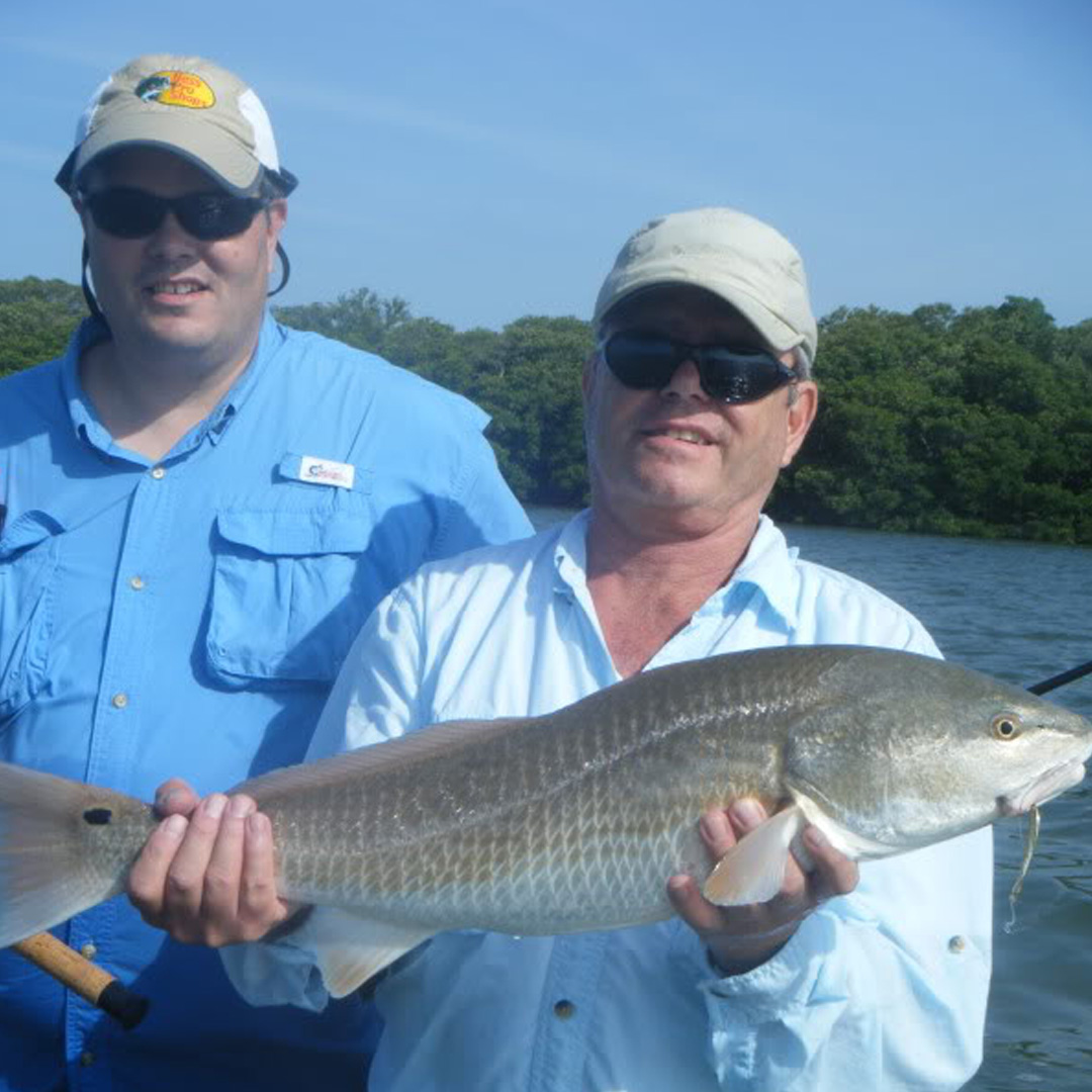 Bruce and Mike had a great inshore charter catching Redfish.