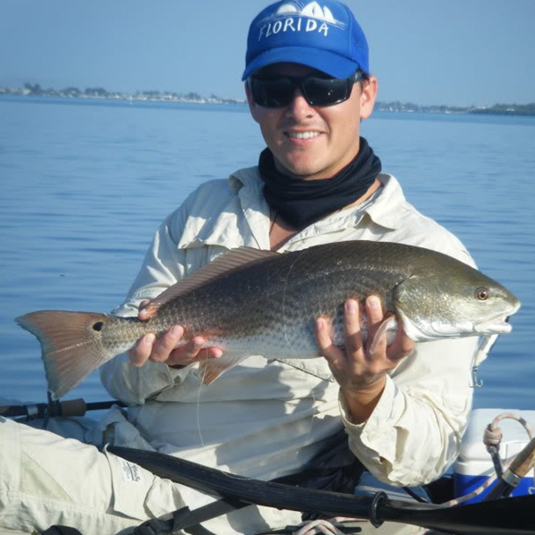Mike was shown a great time fishing for redfish. 