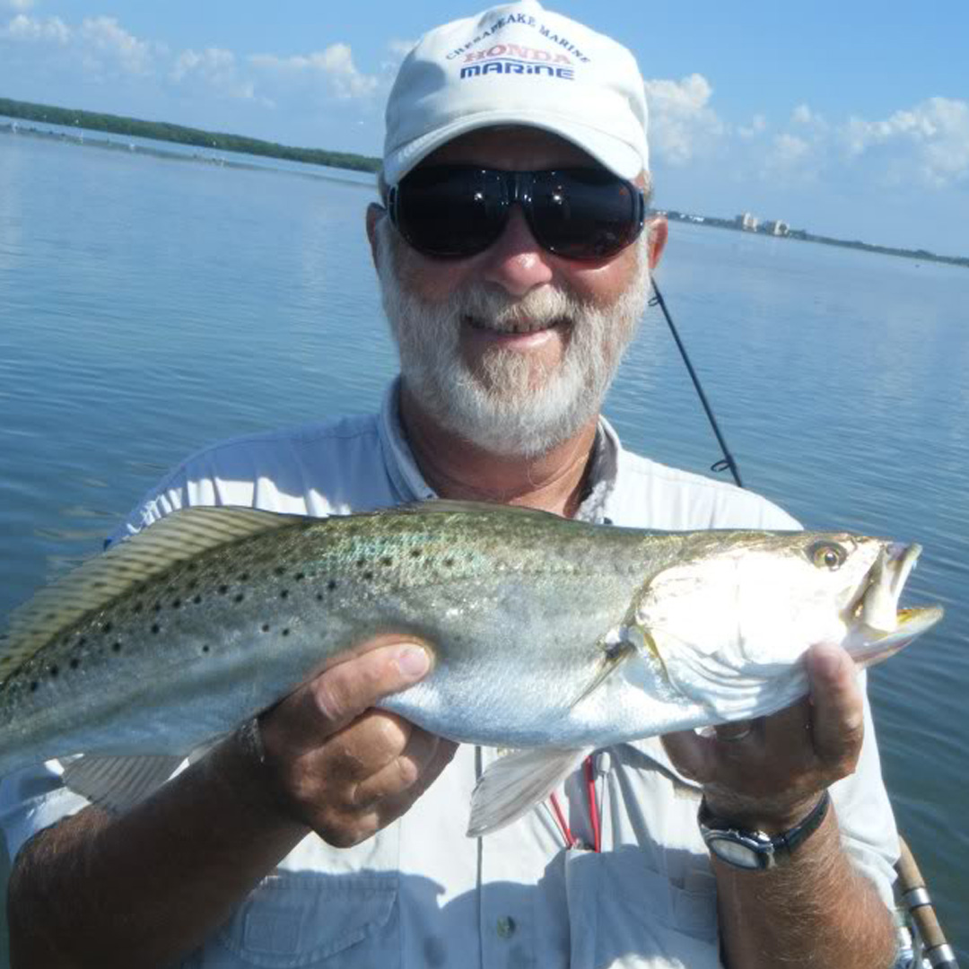Dick became a master of the topwater while catching a bunch of Trout. 