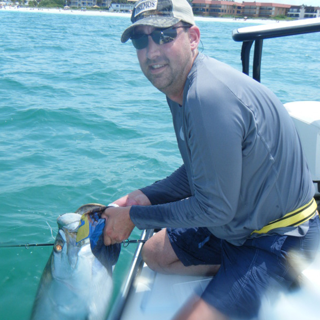 Jerry and his wife were visiting and had a great day on the water.