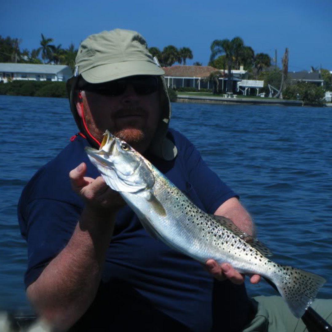 David had an awesome time on the water. 